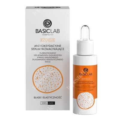 BasicLab Blask i Elastyczność Antyoksydacyjne serum wzmacniające 30 ml
