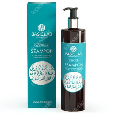 BasicLab Curly Hair Shampoo Szampon do włosów kręconych 300 ml