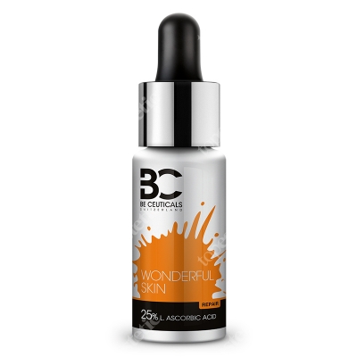 Be Ceuticals Wonderful Skin 25% L Ascorbic Acid Cudowna skóra - Kwas askorbinowy + kwas liponowy 15 ml