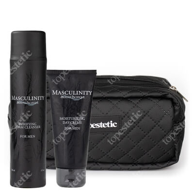 Beaute Pacifique Men Set ZESTAW Nawilżający krem na dzień dla mężczyzn 100 ml + Pianka oczyszczająca dla mężczyzn 150 ml + Kosmetyczka 1 szt