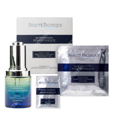 Beaute Pacifique Submersive Serum Paradoxe + Symphonique Micro Needling Eye Patches ZESTAW Przeciwstarzeniowe serum antyoksydacyjne 30 ml + Mikroigłowe płatki przeciwobrzękowe pod oczy 1 szt.