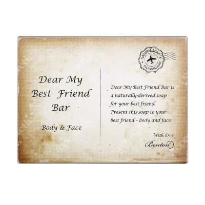 Benton Dear My Best Friend Bar Naturalne mydło oczyszczające dla każdego typu skóry 85 g