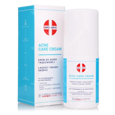 Beta Skin Acne Care Cream Krem do skóry trądzikowej, łagodzi zmiany skórne 75 ml