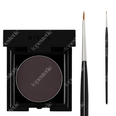 Bikor Cake Liner N°2 + Bikor Pro Brush N°10 Eye Liner ZESTAW Eyeliner (kolor czekoladowy brąz) 3 g + Pędzelek do kresek