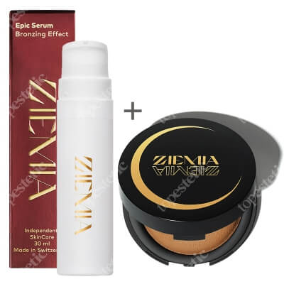 Bikor Legendary Glow + Biologico Bronzer ZESTAW Serum brązujące 30 ml + Ziemia brązująca 10 g