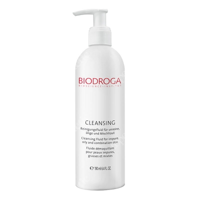 Biodroga Bioscience Cleansing Fluid Oczyszczający fluid do skóry problematycznej, tłustej i mieszanej 190 ml