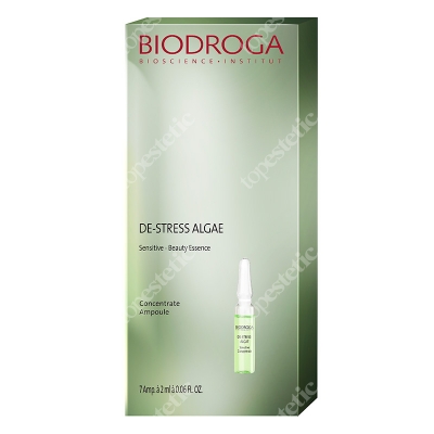 Biodroga Bioscience De-Stress Algae Sensitive Beauty Essence Concentrate Koncentrat do skóry wrażliwej 7x2ml