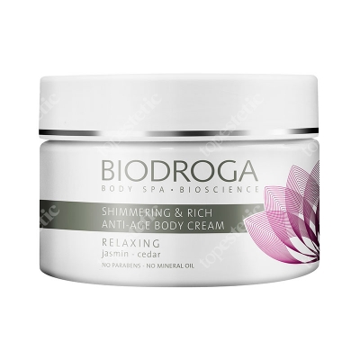 Biodroga Bioscience Shimmering And Rich Anti Age Body Cream Rozświetlający krem anti age 200 ml