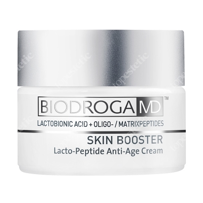 Biodroga MD SKIN BOOSTER Lacto-Peptide Anti-Age Cream Krem z kwasem laktobionowym i peptydami 50 ml