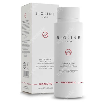 Bioline Jato Clean Biotic Face & Eyes Delicate Cleanser Preparat oczyszczający do twarzy i oczu 100 ml