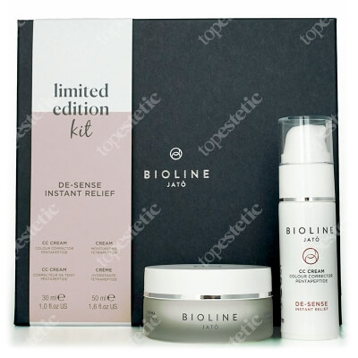 Bioline Jato De-Sense Set ZESTAW Krem korygujący z filtrem 30 ml + Krem nawilżający 50 ml