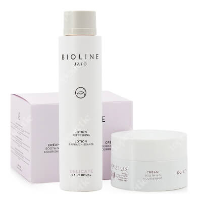 Bioline Jato Calming Set ZESTAW Tonik kojąco-odświeżający 200 ml + Krem Kojąco-odżywczy 50 ml