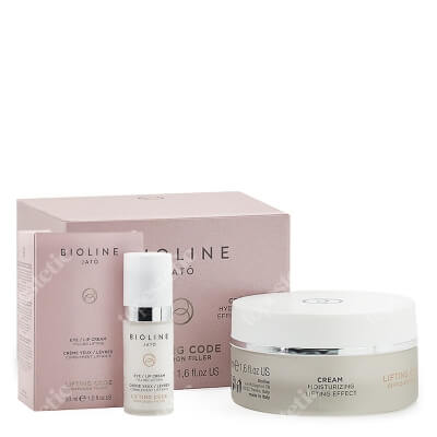 Bioline Jato Lifting Code ZESTAW Krem do twarzy 50 ml + Krem do pielęgnacji oczu i ust 30 ml