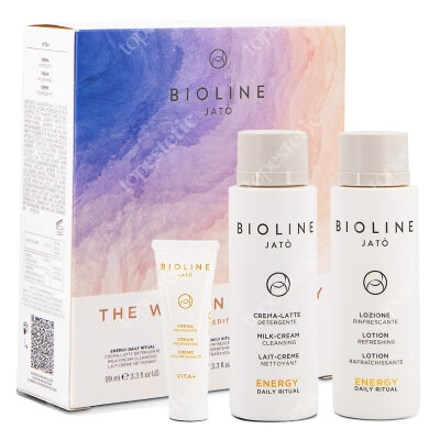 Bioline Jato The Women Vitality ZESTAW Mleczko oczyszczające 99 ml + Tonik 99 ml + Krem Odżywczy 30 ml