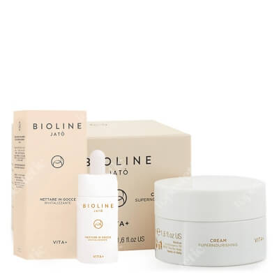 Bioline Jato Vita Plus ZESTAW Nektar w kroplach 30 ml + Krem Super odżywczy 50 ml