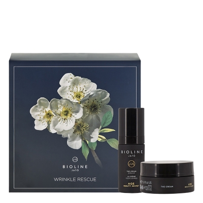 Bioline Jato Wrinkle Rescue ZESTAW Krem do pielęgnacji okolicy oczu i ust 30 ml + Krem 50 ml