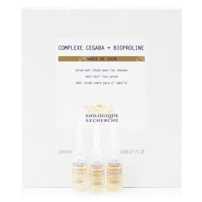 Biologique Recherche Complexe Cegaba + Bioproline Lecznicze serum energetyzujące do włosów osłabionych 12 x 5ml