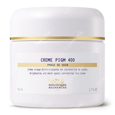 Biologique Recherche Creme PIGM 400 Aktywny krem rozjaśniający na przebarwienia 50 ml