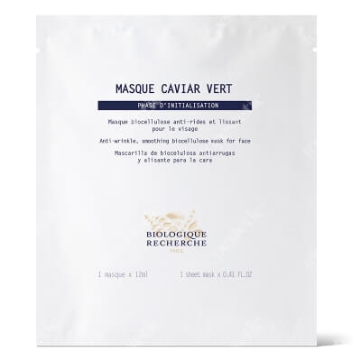 Biologique Recherche Masque Caviar Vert Maska wygładzająca i napinająca 1 szt