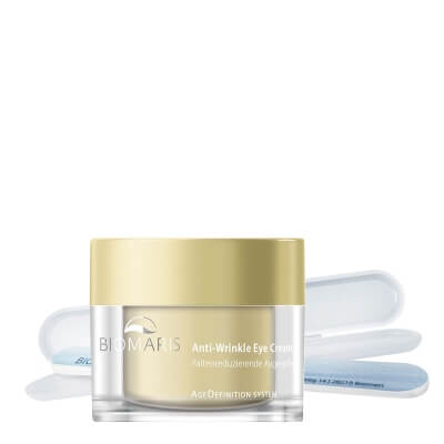 Biomaris Anti-Wrinkle Eye Cream + Pilnik Dwustronny ZESTAW Przeciwzmarszczkowy krem pod oczy 15 ml + Pilnik dwustronny do paznokci naturalnych w etui 1 szt