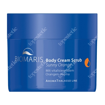 Biomaris Body Cream Scrub Sunny Orange Kremowy scrub do ciała: słoneczna pomarańcza 250 ml
