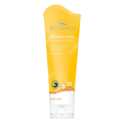 Biomaris Sun Cream SPF 30 Wodoodporny krem do twarzy z tarczą przeciwsłoneczną SUN'ALG 75 ml