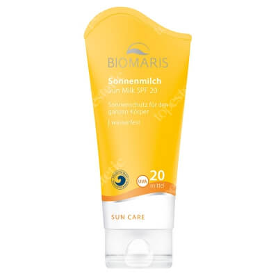 Biomaris Sun Milk SPF 20 Mleczko do opalania z tarczą przeciwsłoneczną Sun'Alg 200 ml