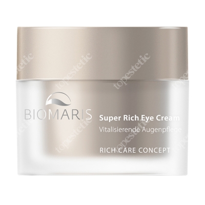 Biomaris Super Rich Eye Cream Krem pod oczy z masłem shea, bezzapachowy 15 ml