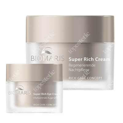 Biomaris Super Rich Set ZESTAW Krem pod oczy 15 ml + Krem odżywczy do skóry suchej i dojrzałej 50 ml