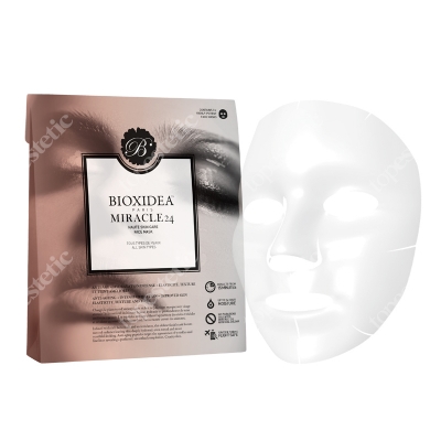 Bioxidea Miracle 24 Face Mask ZESTAW Maska na twarz nawilżająco - liftingująca 3 szt.