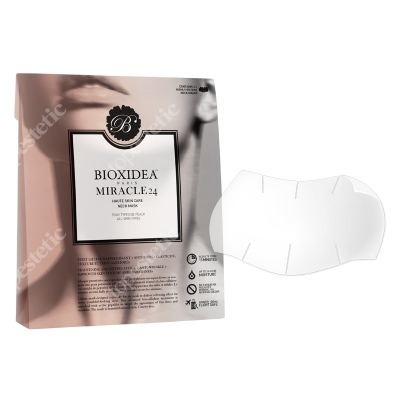 Bioxidea Miracle 24 Neck Mask ZESTAW Maska na szyję 3 szt.