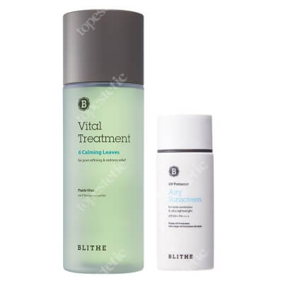 Blithe Light And Fresh Skin  ZESTAW Nawilżająco-kojąca wodna esencja 150 ml + Lekki filtr w postaci emulsji 50 ml