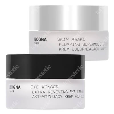 Bogna Skin Eye Wonder + Skin Awake ZESTAW Aktywizujący krem pod oczy 15 ml + Krem do twarzy 15 ml