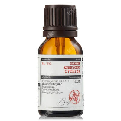 Bosqie Essential Oil No.391 Naturalny olejek eteryczny - Cytryna 10 ml