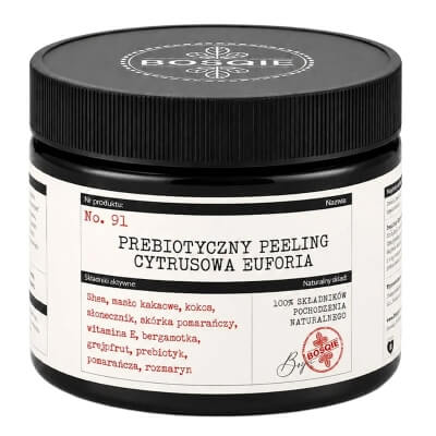 Bosqie Prebiotyczny Peeling Cytrusowa Euforia No.91 Naturalny peeling cukrowy do ciała 250 ml