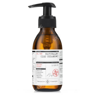 Bosqie Sesame Oil No.568 Naturalny olej z pestek Sezamu 150 ml