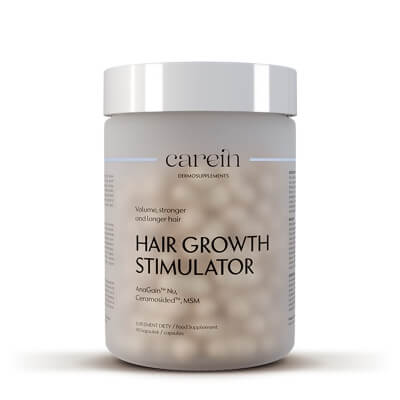 Carein Hair Growth Stimulator Telogenowe wypadanie włosów 90 kapsułek