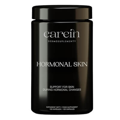 Carein Hormonal Skin Gładka skóra bez niedoskonałości 30 dni 120 kaps