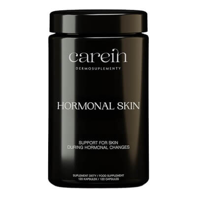 Carein Hormonal Skin Gładka skóra bez niedoskonałości 30 dni 120 kaps