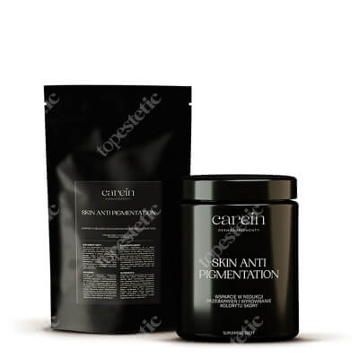 Carein Skin Anti Pigmentation 60 Days ZESTAW Kuracja 60 dni : Jednolita skóra bez przebarwień 60 kaps + Uzupełnienie 60 kaps