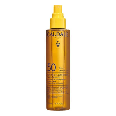 Caudalie High Protection Glow Oil SPF50 Olejek do opalania SPF50 150 ml