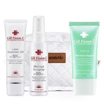 Cell Fusion C Cell Fusion Set Number 1 ZESTAW Emulsja 50 ml + Filtr przeciwsłoneczny 50 ml + Filtr ochronny 55 ml