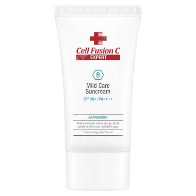 Cell Fusion C Expert Mild Care Sunscreen SPF 50+/PA++++ Łagodzący krem z bardzo wysoką ochroną przeciwsłoneczną 50 ml