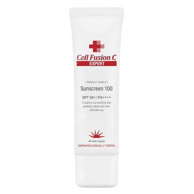 Cell Fusion C Expert Sunscreen 100 SPF50+, PA++++ Delikatny filtr przeciwsłoneczny 50 ml