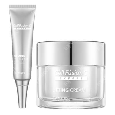 Cell Fusion C Expert Time Reverse Set ZESTAW Krem przeciwstarzeniowy 50 ml + Krem liftingujący do delikatnej okolicy oczu 20 ml