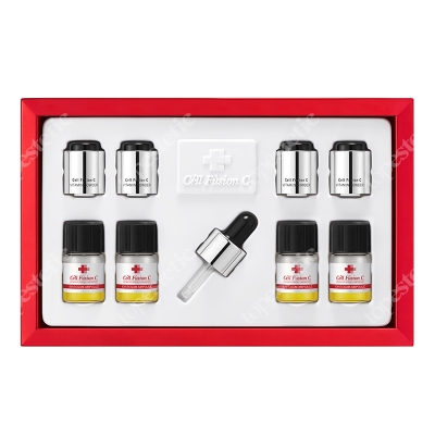 Cell Fusion C Iontosom Vitamin Ampule ZESTAW Intensywna pielęgnacja antyoksydacyjna z wit. C 4 x 0.5 g + 4 x 6 ml
