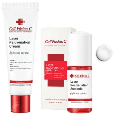 Cell Fusion C Laser Rejuvenation Set ZESTAW Serum regenerujące po zabiegach 30 ml + Krem regenerujący po zabiegach 50 ml