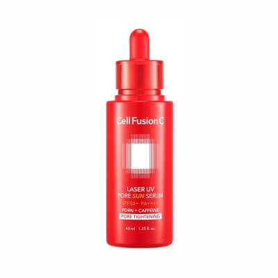 Cell Fusion C Laser UV Pore Sun Serum SPF50+ PA++++ Ochronne serum wygładzające i zwężające pory 40 ml