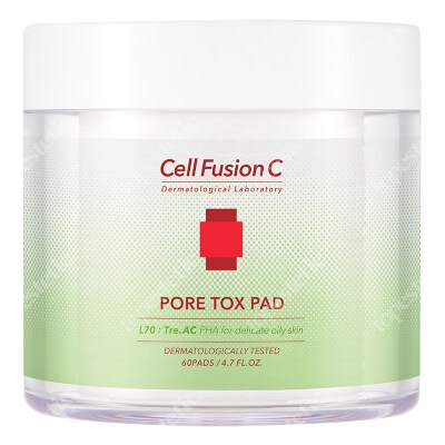 Cell Fusion C Pore Tox Pad Oczyszczające płatki 60 szt