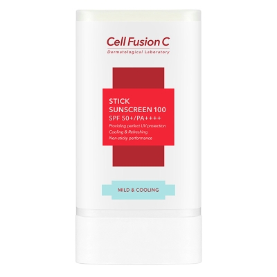 Cell Fusion C Stick Sunscreen SPF 50+ / PA++++ Łagodząco-chłodzący sztyft z bardzo wysoką ochroną słoneczną 19 g
